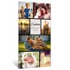 ZXHYWYM Personalized Photo Collage Canvas Print, Custom Multi-Photo and Text Wall Art, Framed, 50 x 100 cm (Image-11) view 1