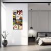 ZXHYWYM Personalized Photo Collage Canvas Print, Custom Multi-Photo and Text Wall Art, Framed, 50 x 100 cm (Image-11) view 2