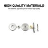 wisoolkic Steel 1/24 Wheel Axles for SCX24 Crawler, 6-Piece RC Car Upgrade Parts view 3