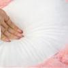 PIURUF Cat Paw-Shaped Backrest Pillow, Reading and Lumbar Support Cushion, White, 70 x 60 cm view 2