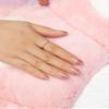 PIURUF Cat Paw-Shaped Backrest Pillow, Reading and Lumbar Support Cushion, White, 70 x 60 cm view 3