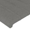 DYRJDJWIDHW Upholstered Bed Headboard, 2-Piece, Dark Gray, 100 x 5 x 78/88 cm view 4