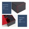 Lckiioy Multifunction Card Case, Deck Box for 200+ Sleeved Cards, Black and Red view 4