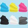 Unisex Silicone Overshoes, 1 Pair, Non-Slip, for Muddy Roads in Rain and Snow, noS136, Grey, S view 3
