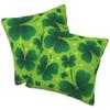 FOISIIAEA St. Patrick's Day Decorative Pillow Covers, Green, 18 x 18 in, 2-Pack view 2