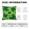 FOISIIAEA St. Patrick's Day Decorative Pillow Covers, Green, 18 x 18 in, 2-Pack view 3