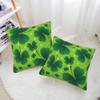 FOISIIAEA St. Patrick's Day Decorative Pillow Covers, Green, 18 x 18 in, 2-Pack view 4