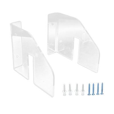Haofy Acrylic Skateboard Wall-Mount Rack, Transparent