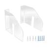 Haofy Acrylic Skateboard Wall-Mount Rack, Transparent view 1