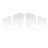 Haofy Acrylic Skateboard Wall-Mount Rack, Transparent view 2