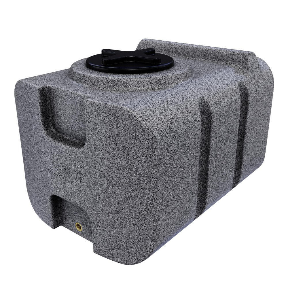 Varile 100 L Drinking Water Tank, Granite/Stone Look