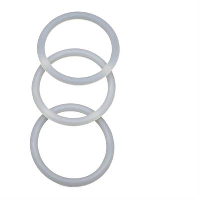 White Food-Grade Silicone O-Ring Gaskets, Waterproof VMQ Silicone Rings, 3.5 mm Cross-Section, 41 mm OD, 10 Pieces