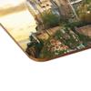 Soft Placemats with Cork Backing, Mont Saint-Michel Design, 4-Piece Set view 3