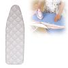 Home Ironing Board Cover 104 x 46 cm, Cotton Replacement Cover with Heat-Resistant Padding and Bungee Cord view 1