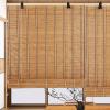 ZHUOZ1T Bamboo Roller Blind, Adjustable, 120 x 120 cm view 4