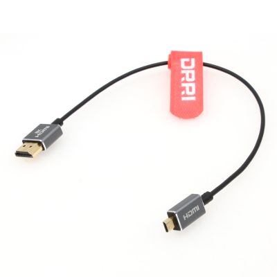 DRRI High-Speed 8K Micro HDMI to HDMI 2.1 Cable for Cameras and Atomos Ninja Monitors