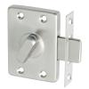 Modern-Style Stainless Steel Anti-Theft Sliding Gate Bolt Lock, Brushed Nickel, 1 Pc. view 1