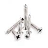 50 pcs M3.5 x 16 mm 304 Stainless Steel Phillips Flat Countersunk Self-Tapping Screws view 1