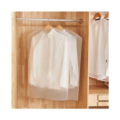 5-Pack Transparent Garment Bags, Dustproof and Waterproof