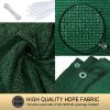 NINGBAI Balcony Privacy Screen 100 x 350 cm, Dark Green view 3