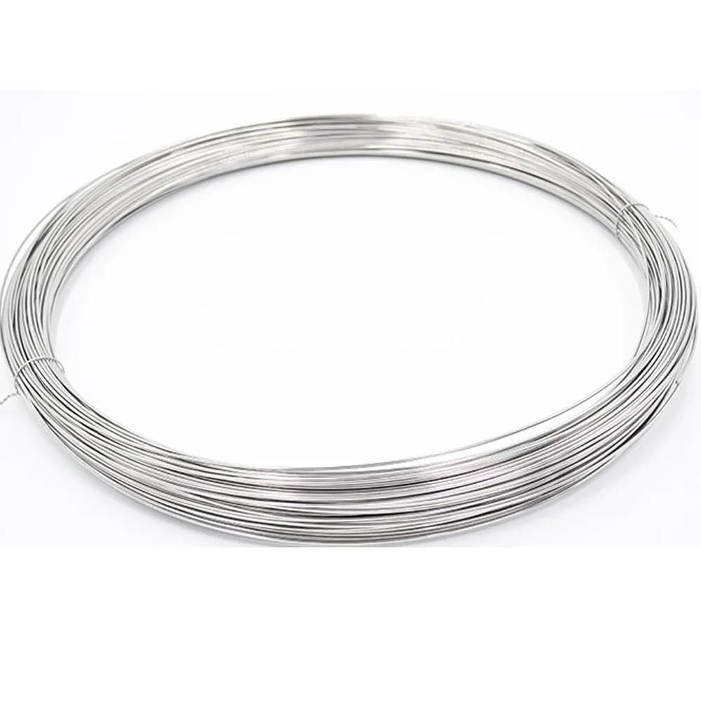 1-Piece 2/5-Meter 304 Stainless Steel Spring Wire, 0.4/0.5/0.6/0.7/0.8/1/1.2/1.3/1.5/1.8/2 mm (Color: 5 Meters, Size: 0.7 mm)