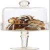 MDybf Glass Cake Tray with Lid and Dome view 1