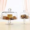 MDybf Glass Cake Tray with Lid and Dome view 2