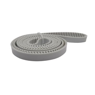 Geeyu Weies White PU HTD5M 4055 Closed-Loop Timing Belt, 4,055 mm Length, 20 mm Width