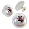 Burid Pink Fairy Butterfly Girl Floral Horse Drawer Knobs Pulls Cabinet Handle for Kitchen Cupboard Bedroom Dresser Bathroom Furniture Door (4 Pack) view 2