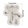 Bear Silicone Fondant Mold for Cake and Chocolate Decorations view 2