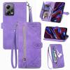 XFDSFDL Flip Wallet Case for Xiaomi Poco X5 (6.67-inch), Purple view 1