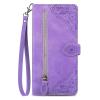 XFDSFDL Flip Wallet Case for Xiaomi Poco X5 (6.67-inch), Purple view 3