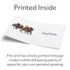 Hunts England Milo's Gallery 89th Birthday Card for a Horse Racing Fan view 4