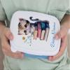 GRAZDesign Personalized Cat Lunch Box with Name, Blue view 2