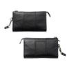 DFV mobile Genuine Leather Pouch for UMIDIGI Bison Pro (2021), Black view 2