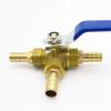 Brass L-Port 3-Way Ball Valve Hose Connector, 4–19 mm, 1 Pc. view 3
