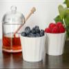 HillSpring Porcelain Dip Bowl Set, 5 oz, White, 4-Piece view 2