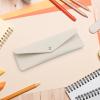 Slim Pencil Case, Portable Pencil and Brush Storage Bag view 2
