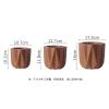 ESTINTENG Nordic-Style Matte Ceramic Flower Pot, Green Sandblasted Finish, 10.7 x 10.7 x 10.2 cm view 2