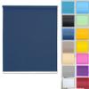 Blackout Roller Blind Without Drilling, 105 x 120 cm, Navy Blue view 1