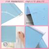 No-Drill Blackout Roller Blind, 80 x 120 cm, Sky Blue view 4