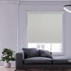 No-Drill Clip-On Blackout Roller Shade, 75 x 120 cm, Light Gray view 3
