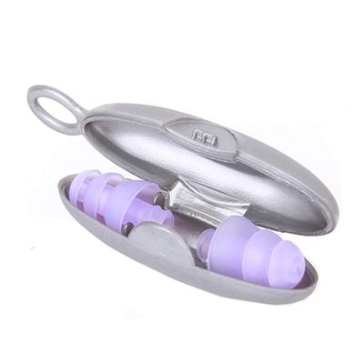 Noise-Reducing Earplugs for Sleep, Work, and Students (Color: B, Size: M)