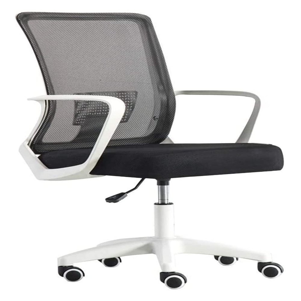 NATWEE Ergonomic Mesh Office Chair with Lumbar Support, Padded Seat and Armrests, Green
