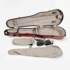 IkErna 4/4 Violin Hard Case, Professional Backpack-Style Violin Bag, Jazz Red view 4