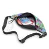 Iris Art Waist Bag for Women and Men, Adjustable Crossbody Belt Bag view 4