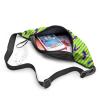 Bat-Stripe Waist Bag, Halloween Crossbody Fanny Pack view 4