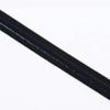 umass Transparent Silicone Elastic Band, 10–20 mm, Black/White, Non-Slip, 5 m view 4
