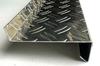 Aluminum Checker Plate Window Sill/Drip Flashing, 2/3 or 2.5/4 mm, Custom Length view 2