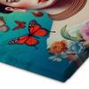 Posterlounge Frida Kahlo and Flying Butterflies Canvas Print view 3